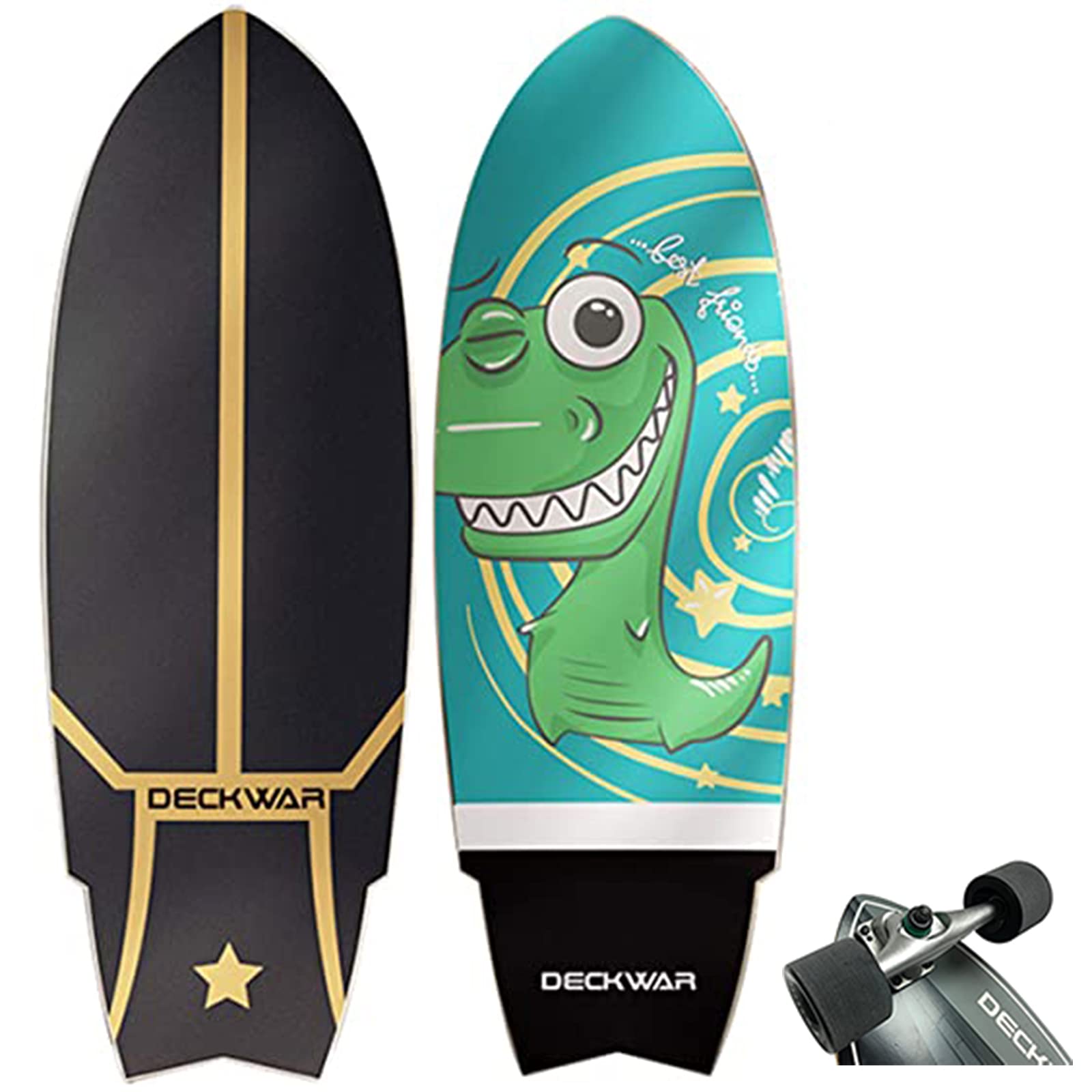 Amazon | サーフスケートボード ランドサーフボード スケートボード